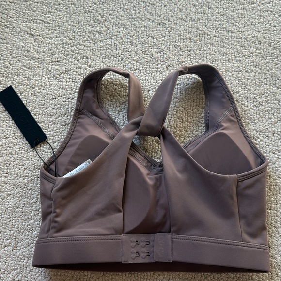 Oner Active Unified Layered Brown Sports Bra - Picture 7 of 7
